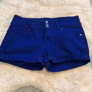 Wax Jean shorts